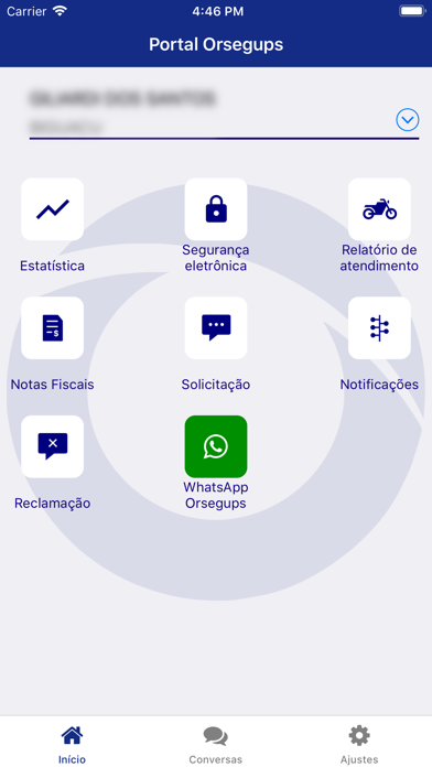 Portal Orsegups Screenshot