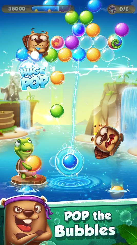 #1. Bubble Beach® (iOS) 由: Boon Studios Ltd.