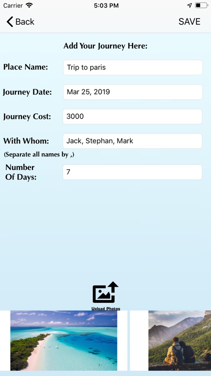 My Travelling In Scrapbook