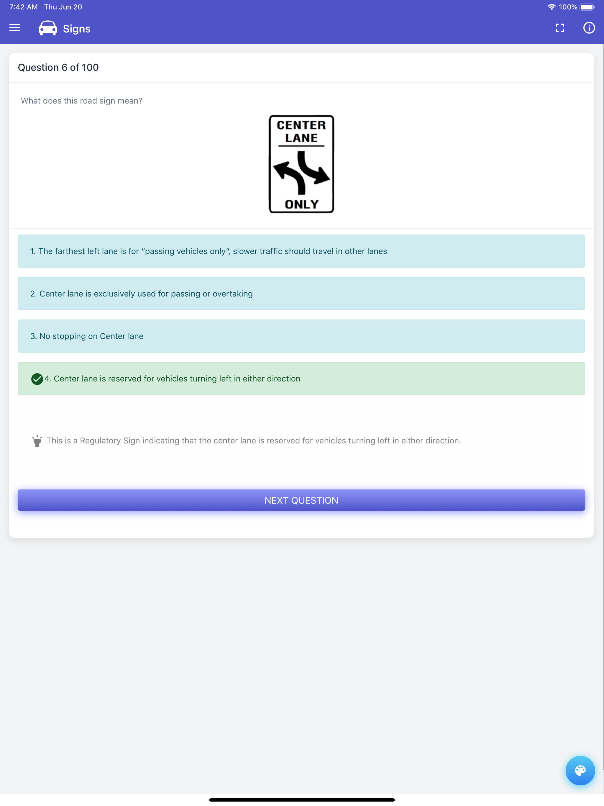 Maryland MVA Permit Test screenshot 16