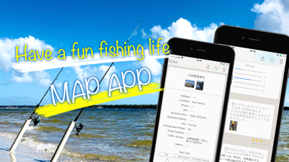 Fishing location map iPhone screenshot 4