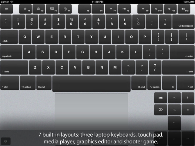 ‎Air Keyboard for iPad Screenshot