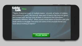 Game screenshot Table Talk for Leadership Team apk