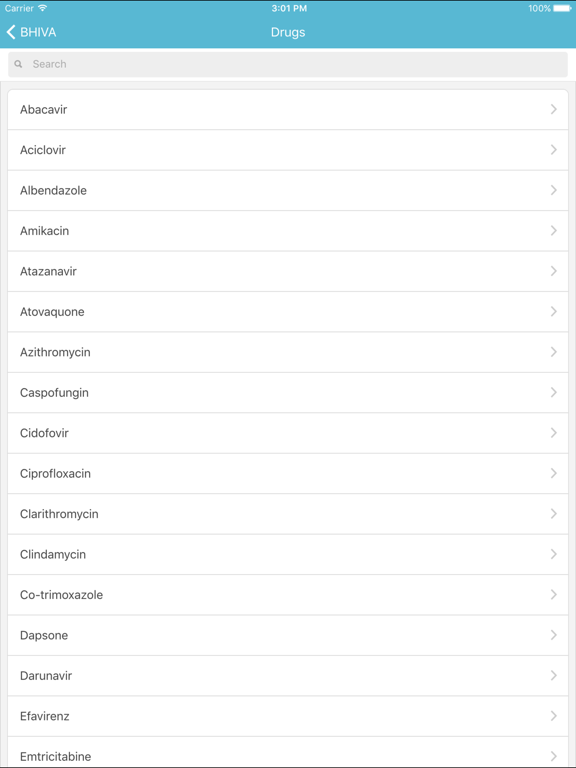 Screenshot #5 pour BHIVA Guidelines
