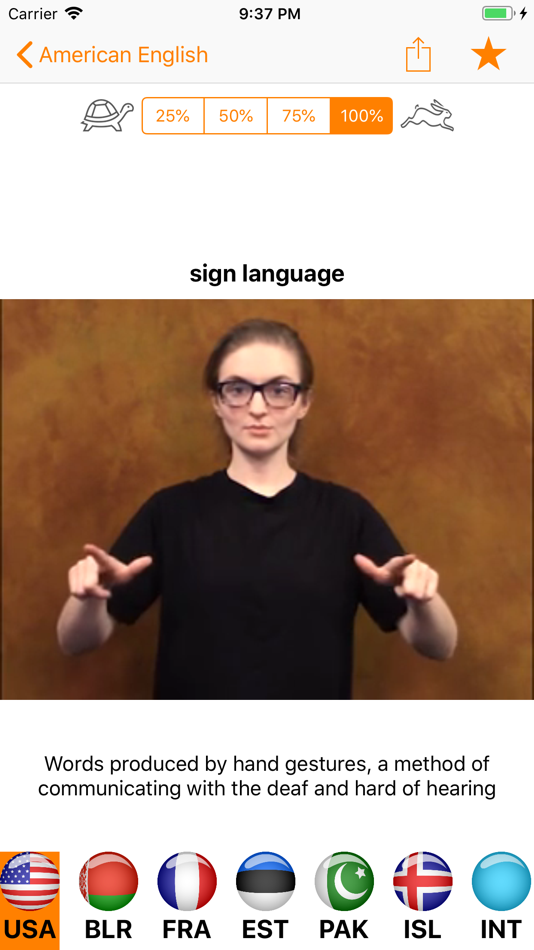 #2. Spread The Sign - Language PRO (iOS) 由: Europeiskt Teckenspråkcenter