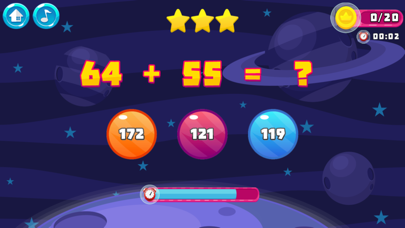 Screenshot #3 pour Math Game 2nd Grade-Brain Test