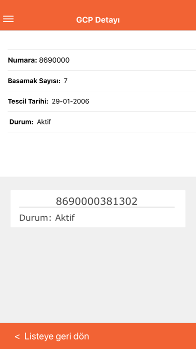Screenshot #3 pour GS1 Türk