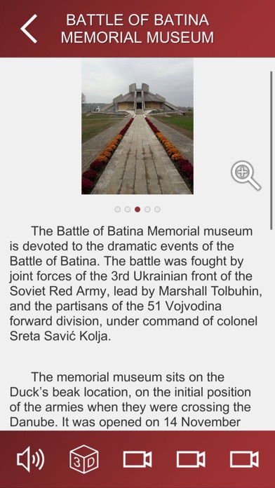 Battle of Batina Museum Screenshot