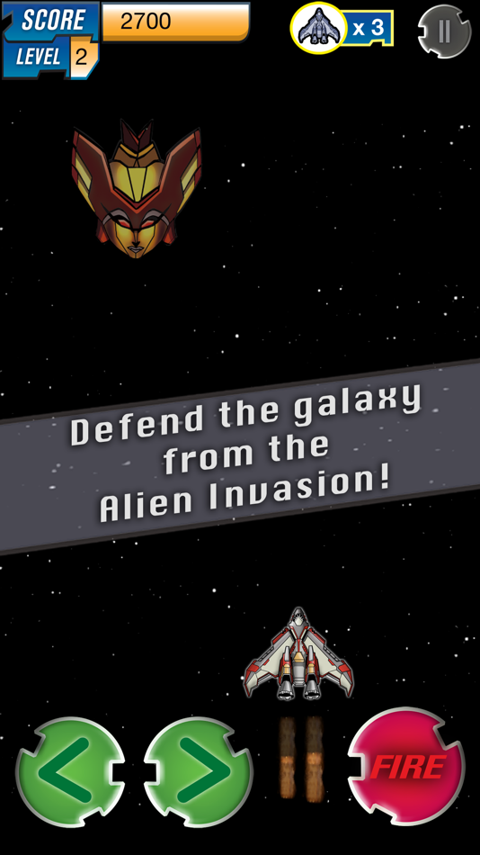 #4. Cosmic Hero - Space Shooter (iOS) By: Danial Islam