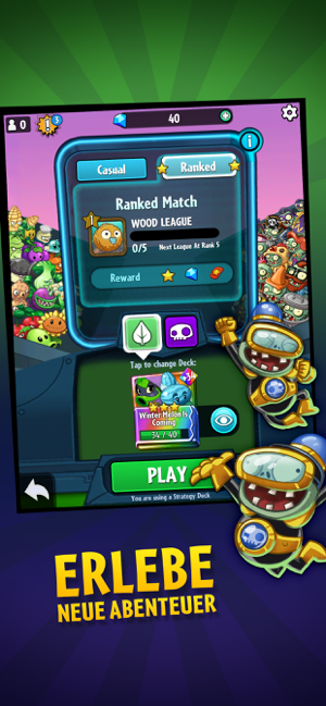 ‎Plants vs. Zombies™ Heroes Screenshot