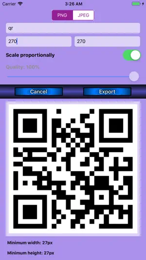 iSimpleQR screenshot 2