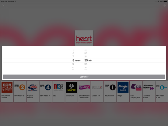 Radio UK - Live FM stations iPad screenshot 6 - Music app