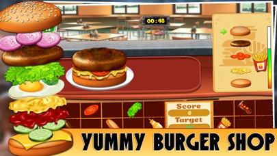 Yummy Burger Shop Screenshot