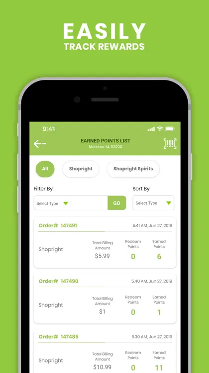 Screenshot 3 di 5 di ShopRight Rewards
