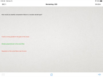 FAA IA Knowledge Test Prep iPad screenshot