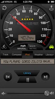 speedometer gps+ iphone screenshot 3