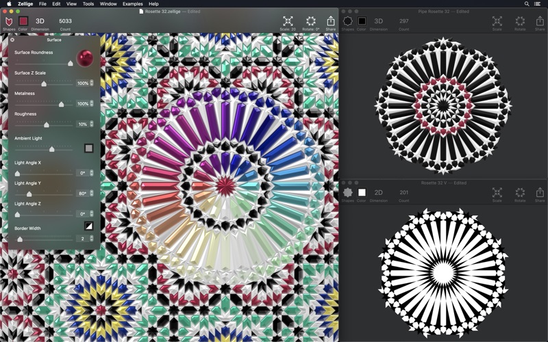 Screenshot #2 pour Zellige Polygon Mosaic Design