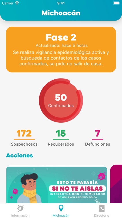 COVID-19 Michoacán screenshot-3