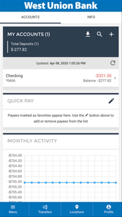 West Union Bank Mobile screenshot-3