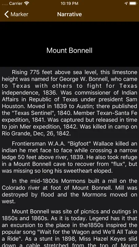 Texas Historical Marker Guide screenshot 3 of 10
