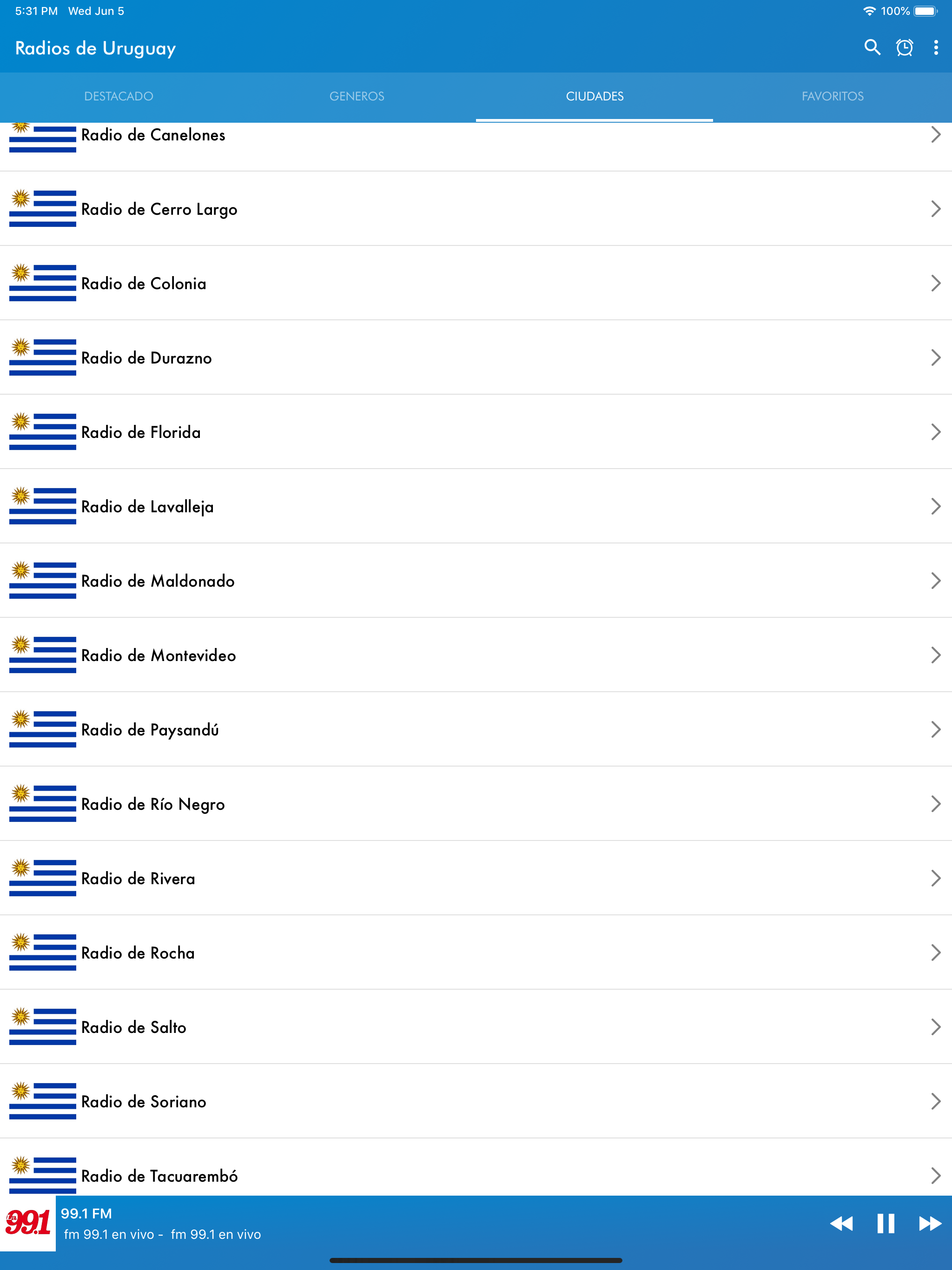 +Radios de Uruguay screenshot 7