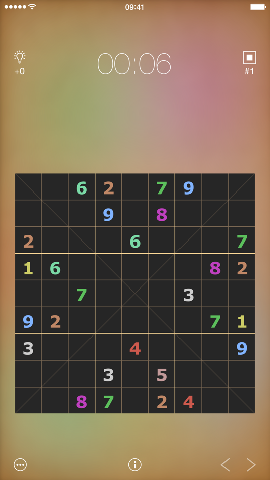 #4. 9 digits - sudoku variations (iOS) 由: Marcus Wagner