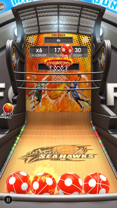 Basketball Flick 3D Screenshot