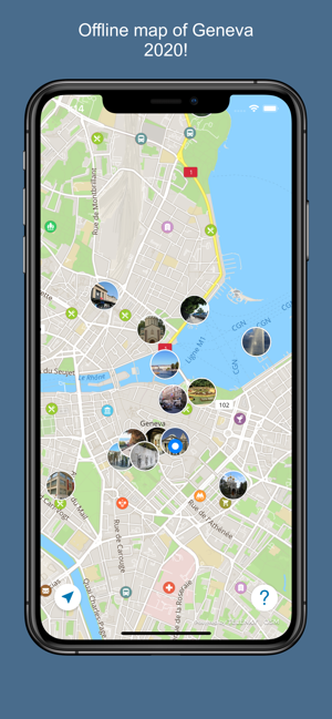Geneva 2020 — offline map(圖1)-速報App