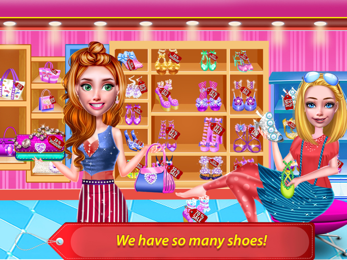 School Girl Sale Day Adventure