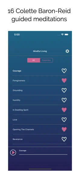 Game screenshot Mindful Living Meditations apk