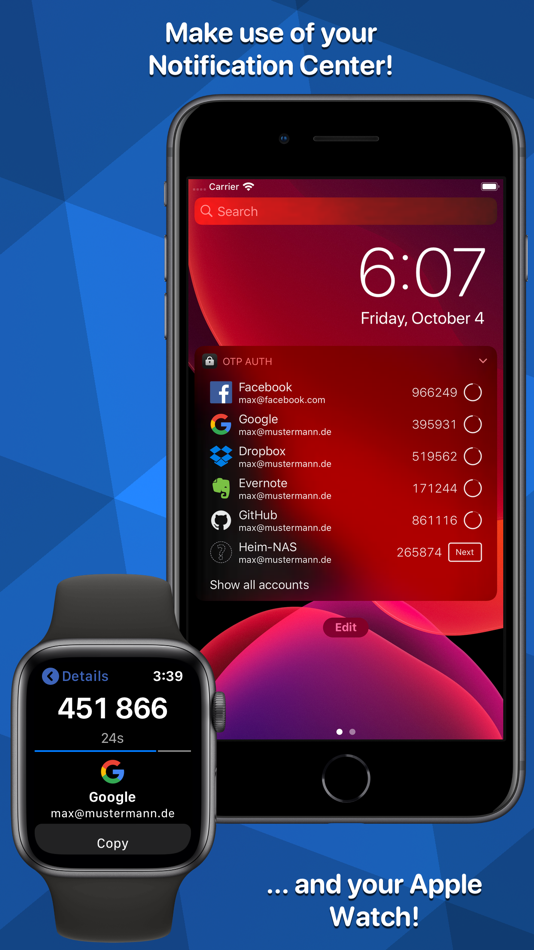 #2. OTP Auth (iOS) 来自: Roland Moers
