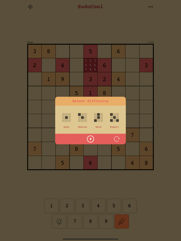 SudoCool -Classic logical game iPad screenshot