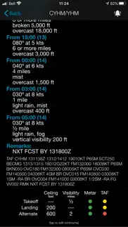 How to cancel & delete minimums - metar/taf analysis 4