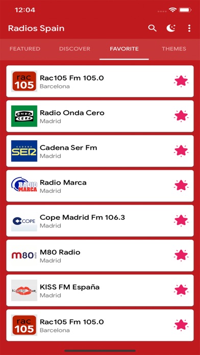 App screenshot