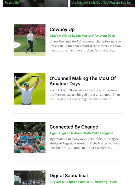 Screenshot #5 pour Global Golf Post +