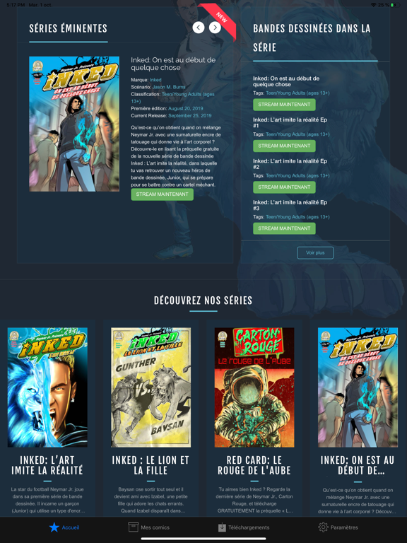 Screenshot #5 pour Neymar Jr Comics