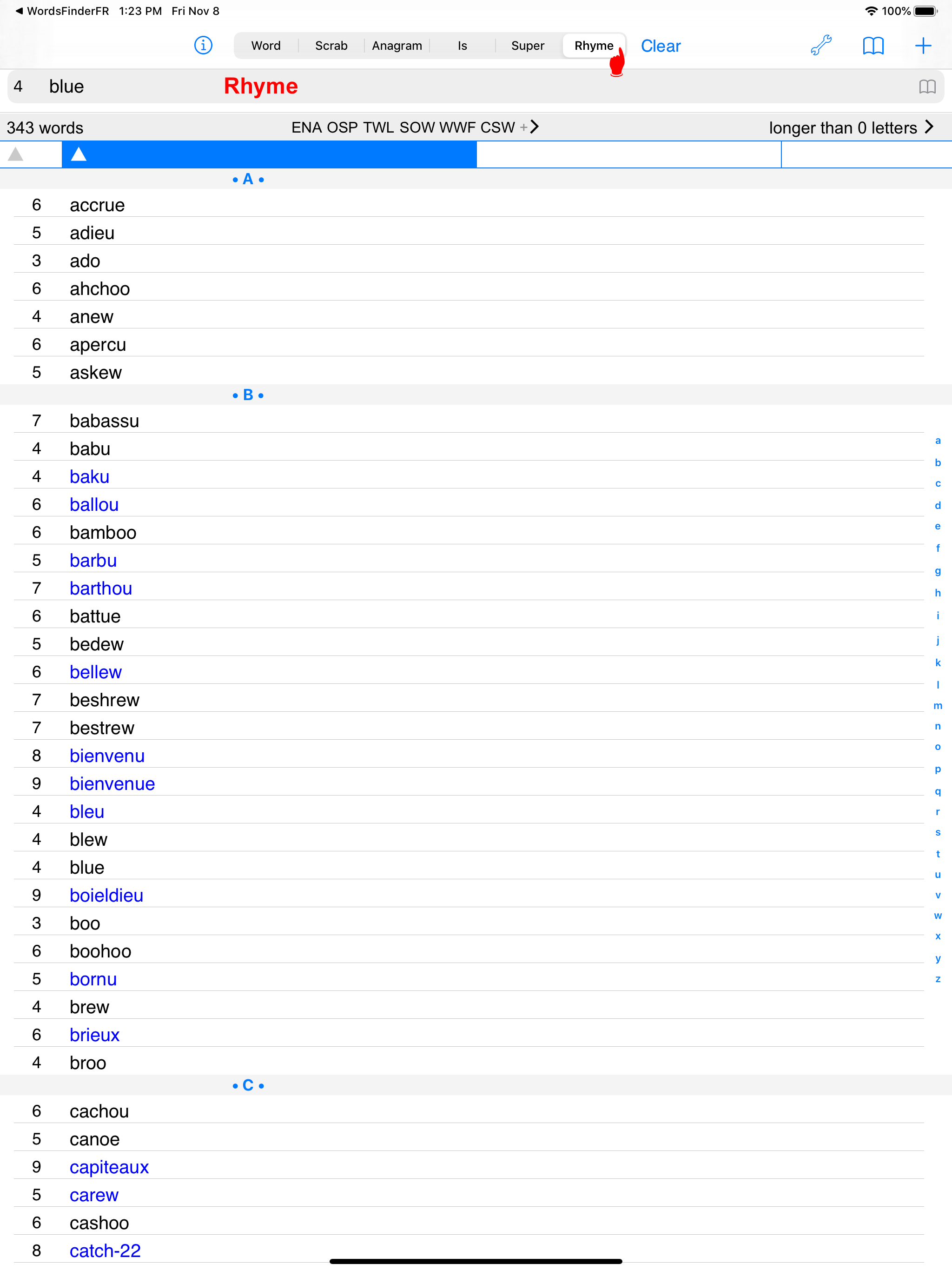 English Words Finder PRO