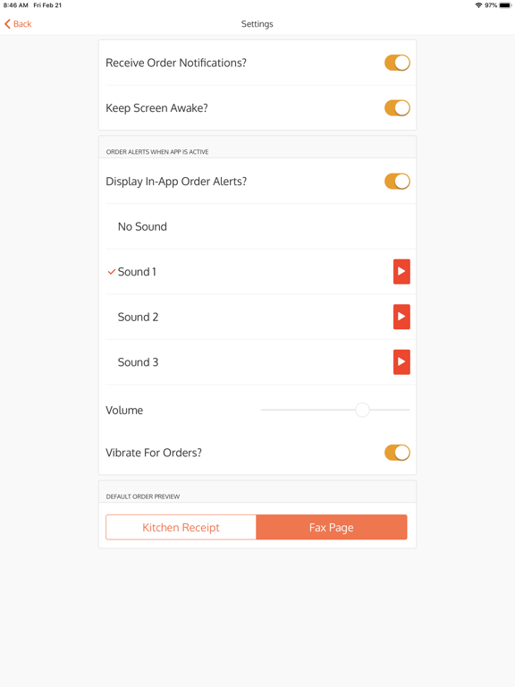 allHungry Tracker iPad screenshot 1 - Business app
