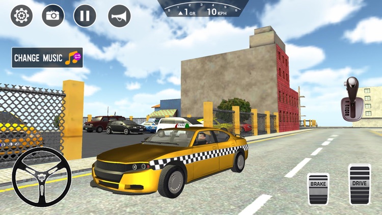 US Taxi Simulator & Car Drive screenshot-3