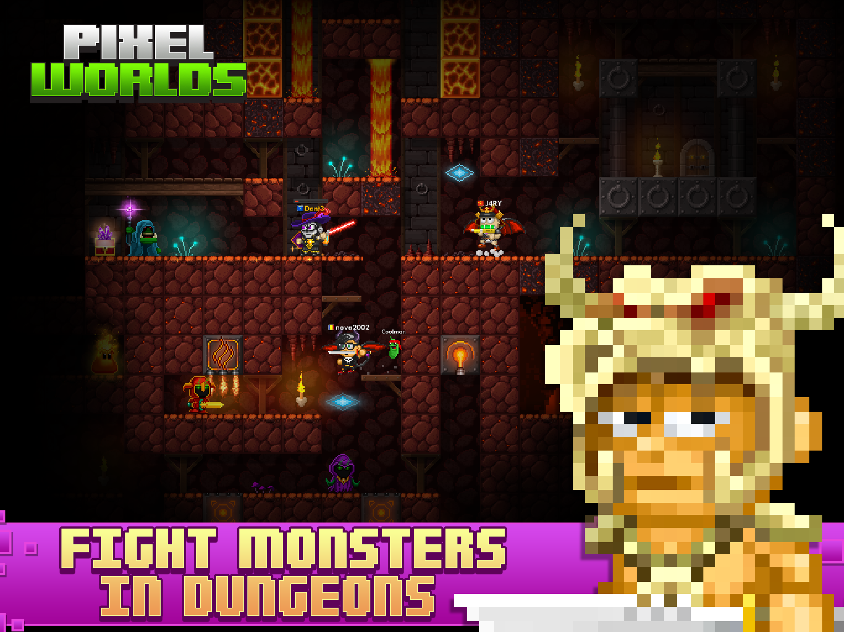 Pixel Worlds: MMO Sandbox screenshot 10