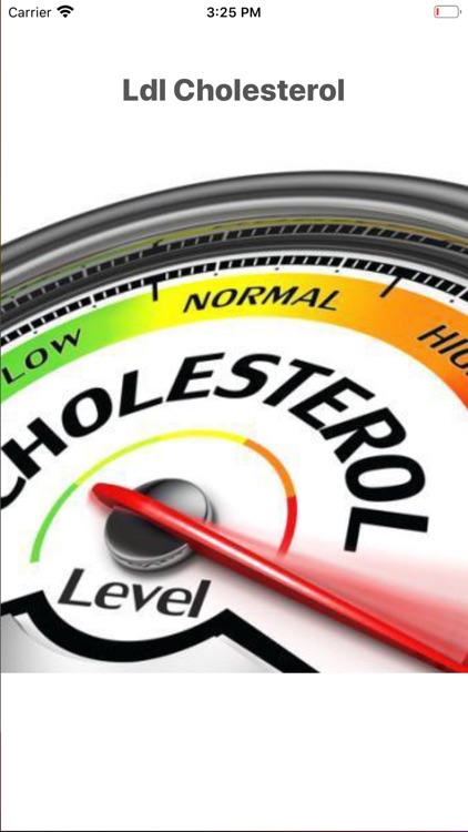 Ldl Cholesterol Enumerate