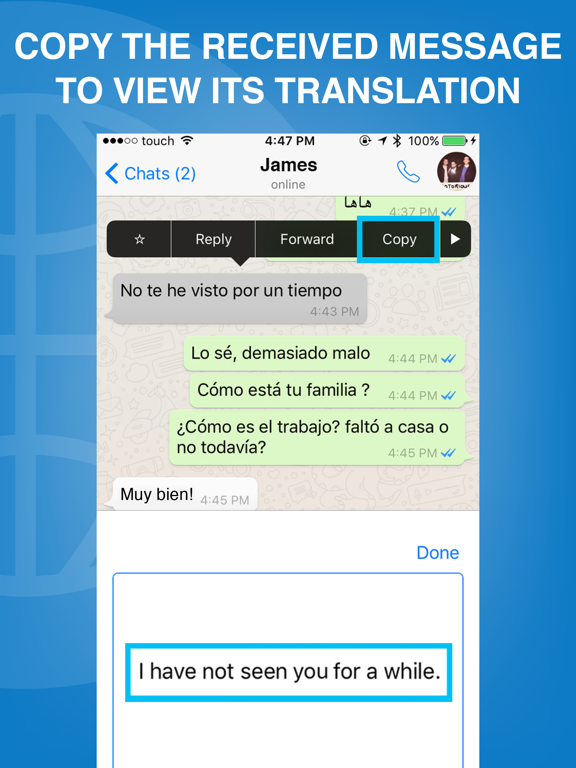Screenshot #5 pour Keebo - Chat Translator Live