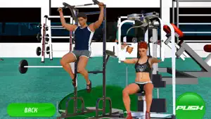 Gym Workout Fitness Simulator screenshot 1