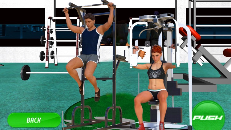 Gym Workout Fitness Simulator