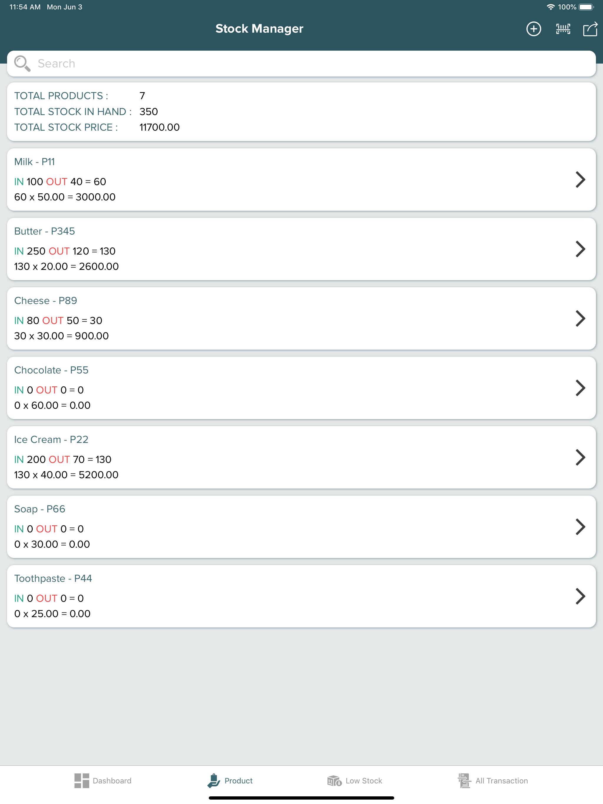 Simple Stock Manager screenshot 11