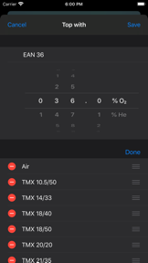 Trimix Tools screenshot