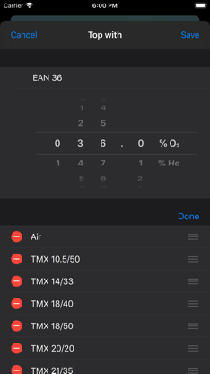 Trimix Tools screenshot 3