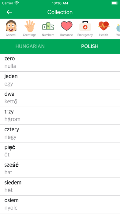Screenshot #2 pour Hungarian Polish Dictionary