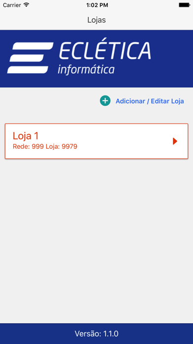 Eclética ERP Screenshot