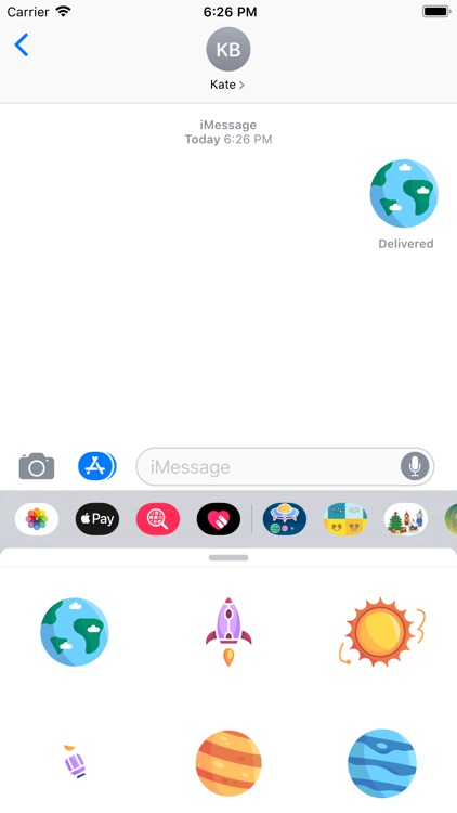 StarAndUFOStickerPack